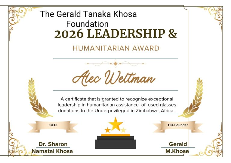 2026 Leadership & Humanitarian Award